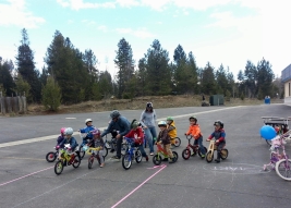Kids and bikes galore